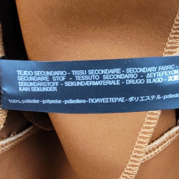 Zara Faux Suede Womens Coat Winter Fall Jacket Size S New never worn - Picture 8 of 8